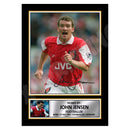 JOHN JENSEN Limited Edition Football Player Signed Print - Football