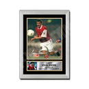 JOHN JENSEN 2 Limited Edition Football Player Signed Print - Football