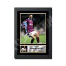 JOHN MONCUR 2 Limited Edition Football Player Signed Print - Football