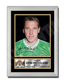 JOHN McCLELLAND 1 Limited Edition Football Player Signed Print - Football