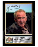 JOHN McCLELLAND 2 Limited Edition Football Player Signed Print - Football
