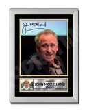 JOHN McCLELLAND 2 Limited Edition Football Player Signed Print - Football