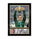 JOHN SMIT 2 Limited Edition Rugby Player Signed Print - Rugby
