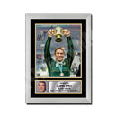JOHN SMIT 2 Limited Edition Rugby Player Signed Print - Rugby