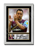JOHN TERRY Limited Edition Football Player Signed Print - Football