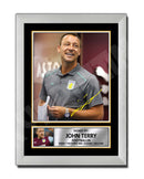 JOHN TERRY 2 Limited Edition Football Player Signed Print - Football