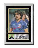 JOHN WARK Limited Edition Football Player Signed Print - Football