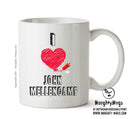 I Love JOHN MELLENCAMP Celebrity Mug