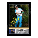 JONAS BLIXT 2 Limited Edition Golfer Signed Print - Golf