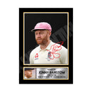 JONNY BAIRSTOW 2 Limited Edition Cricketer Signed Print - Cricket Player