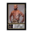 JON JONES 3 Limited Edition MMA Wrestler Signed Print - MMA Wrestling