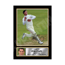 JON LEWIS 2 Limited Edition Cricketer Signed Print - Cricket Player