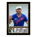 JOOST LUITEN 2 Limited Edition Golfer Signed Print - Golf