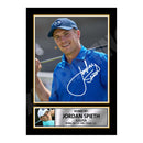JORDAN SPIETH Limited Edition Golfer Signed Print - Golf