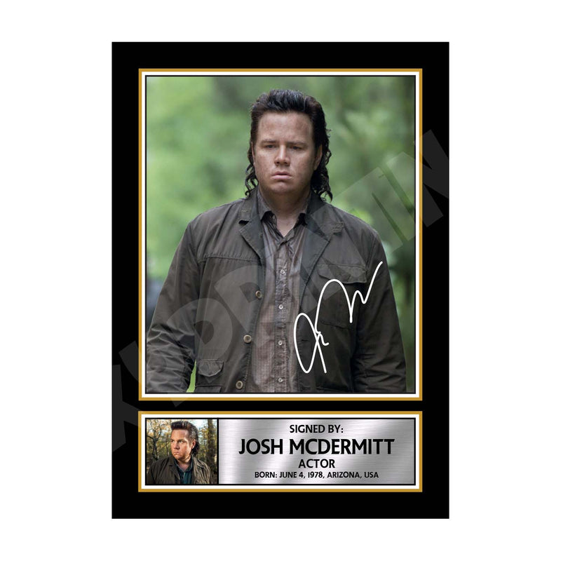 JOSH MCDERMITT 2 Limited Edition Walking Dead Signed Print