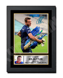 JOS BUTTLER Limited Edition Cricketer Signed Print - Cricket Player