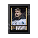 JOS HOOIVELD 2 Limited Edition Football Player Signed Print - Football