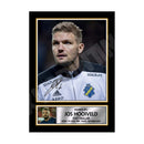 JOS HOOIVELD 2 Limited Edition Football Player Signed Print - Football
