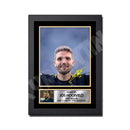 JOS HOOIVELD (1) Limited Edition Football Player Signed Print - Football