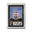 JOS HOOIVELD (1) Limited Edition Football Player Signed Print - Football