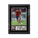 JUAN MATA 2 Limited Edition Football Player Signed Print - Football