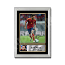 JUAN MATA 2 Limited Edition Football Player Signed Print - Football