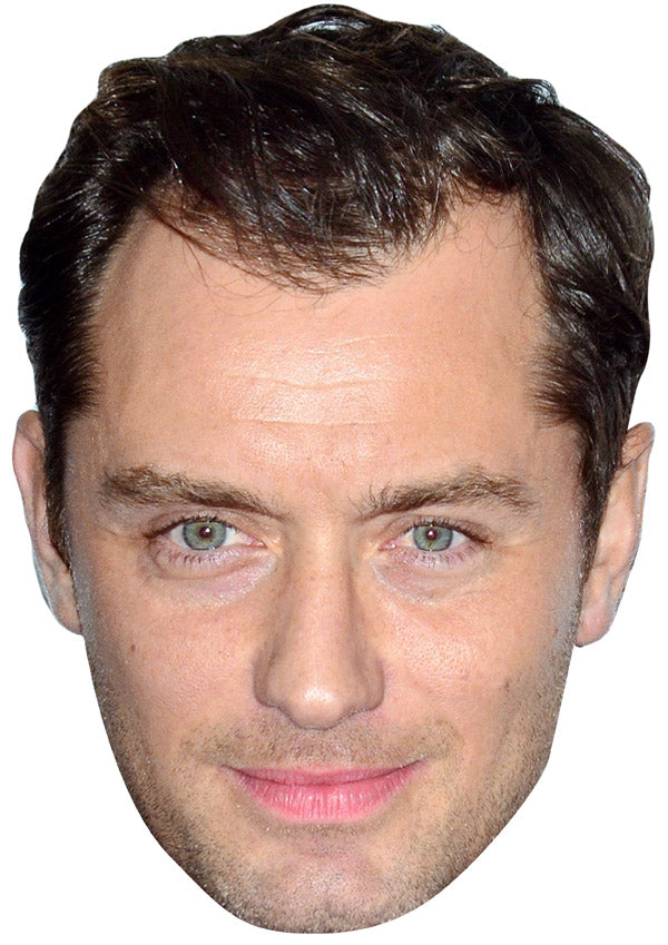 JUDE LAW MASK JB Actor Movie Tv Celebrity Party Face Mask