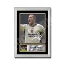JULIAN DICKS (1) Limited Edition Football Player Signed Print - Football