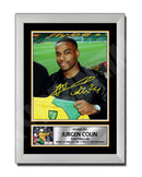 JURGEN COLIN Limited Edition Football Player Signed Print - Football