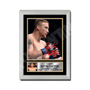JUSTIN GAETHJE Limited Edition MMA Wrestler Signed Print - MMA Wrestling