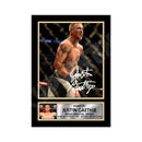JUSTIN GAETHJE 2 Limited Edition MMA Wrestler Signed Print - MMA Wrestling