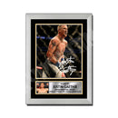JUSTIN GAETHJE 2 Limited Edition MMA Wrestler Signed Print - MMA Wrestling