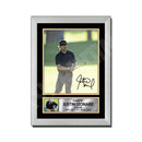 JUSTIN LEONARD 2 Limited Edition Golfer Signed Print - Golf