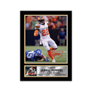 Jabrill Peppers Limited Edition Football Signed Print - American Footballer