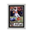Jabrill Peppers Limited Edition Football Signed Print - American Footballer
