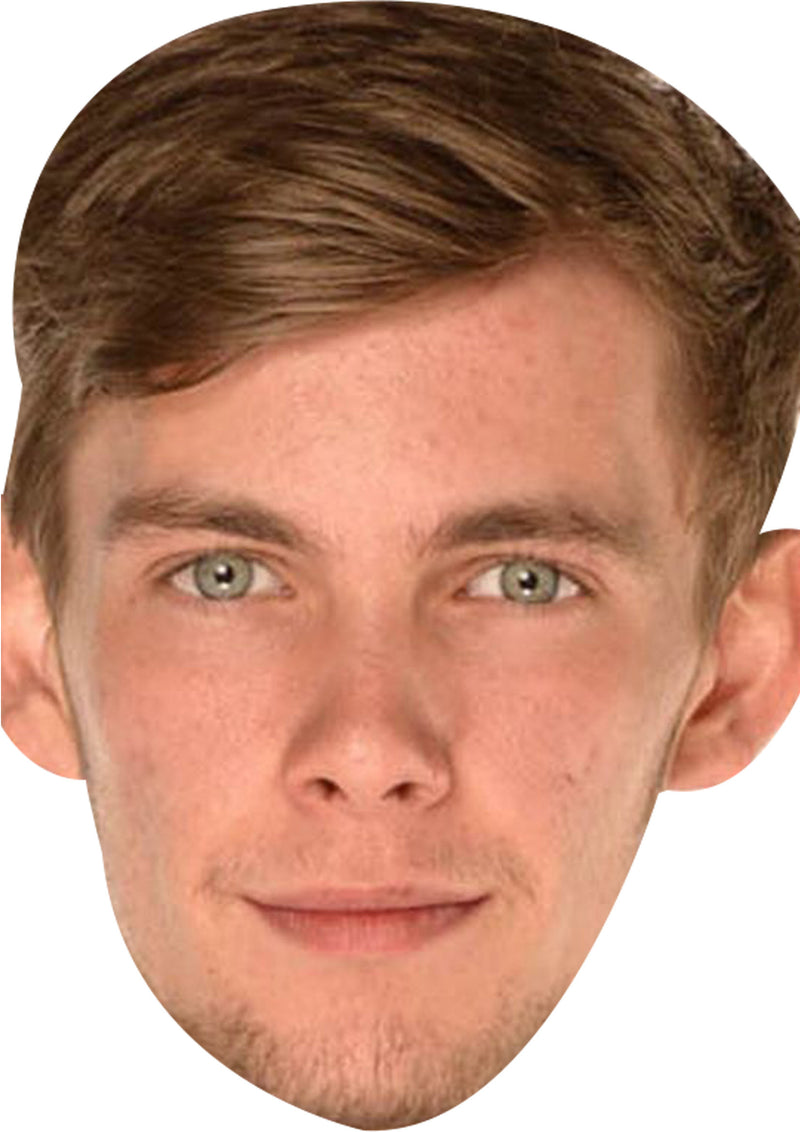Jack Bennewith Brother Of Diags 2020 Dress Cardboard Celebrity Party Face Mask
