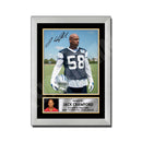 Jack Crawford 1 Limited Edition Football Signed Print - American Footballer