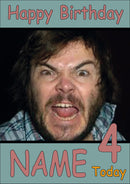 Jack Black INSPIRED Adult Personalised Birthday Card Birthday Card