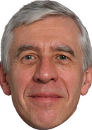 Jack Straw POLITICIANS 2018 Celebrity Face Mask Fancy Dress Cardboard Costume Mask