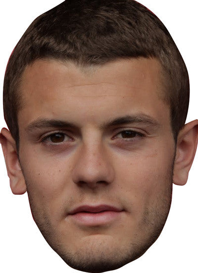 Jack Wilshere FOOTBALL 2018 Celebrity Face Mask Fancy Dress Cardboard Costume Mask