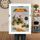 Jackal Retro GAME INSPIRED THEME Nintendo NES Gaming A4 A3 A2 Or A1 Poster Art 310