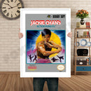 Jackie Chans Action Kung Fu Retro GAME INSPIRED THEME Nintendo NES Gaming A4 A3 A2 Or A1 Poster Art 311
