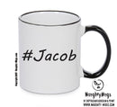 Personalised Your CUSTOM Name Jacob Printed Mug