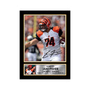 Jake Fisher Limited Edition Football Signed Print - American Footballer