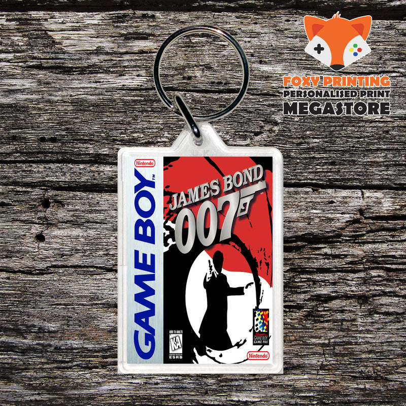 James Bond 007 Nintendo DS Style Gameboy Gaming Keyring