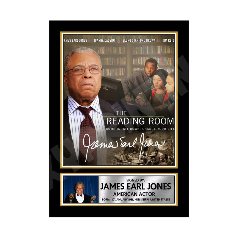 James Earl Jones 2 Limited Edition Movie Signed Print