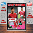 James Rodriguez Bayern M Birthday Card