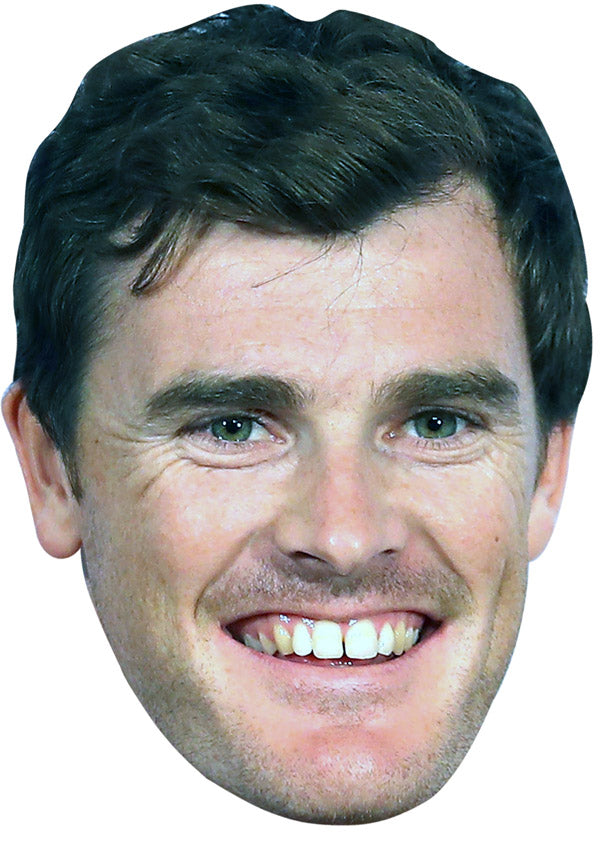 JAMIE MURRAY JB - Tennis Fancy Dress Cardboard Celebrity Party Face Mask