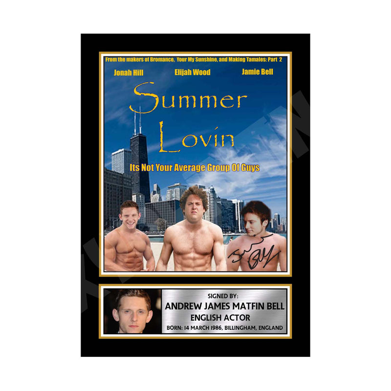 Jamie Bell 2 Limited Edition Movie Signed Print
