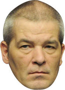 Jan Verhaas SNOOKER Celebrity Face Mask Fancy Dress Cardboard Costume Mask